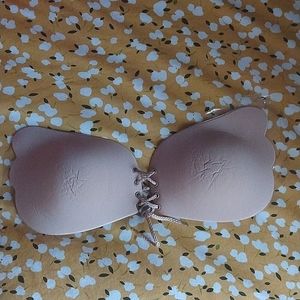 Beige Stick- On Bra
